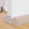 fowong Under Door Draught Excluder - 90cm Draft Excluder for Doors Under Door Seal Reduce Noise - Double Side Draught Stopper, Machine Washable, and Easy to Install -Beige