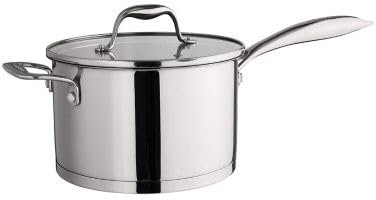 Lakeland Stainless Steel Saucepan with Lid 20cm