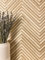 NEWROOM Papier peint Beige Bois Intissé - Moderne Sable Crème Panneaux Arêtes de poisson Boho