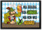 speecheese Bier statt Gras Biertrinker Fußmatte in 35x50 cm mit Spruch Gsuffa Wird! Witzige Fußmatte in 35x50 cm für Bayer Bierfans - Maß statt Joint Bierkrug über Cannabispflanze