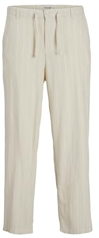 JACK & JONES Herren Jpstkarl Jjmykonos Chino Male Chino Hose Loose Fit Chino Hose