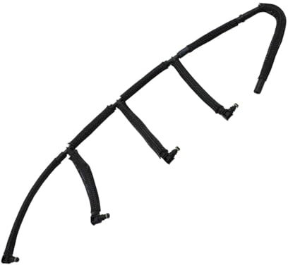 Injector Leak Off Return Pipe for VW 1.6 TDI Golf Passat Polo Caddy Beetle Audi A1 A3 Seat Ibiza Leon Toledo Skoda Octavia Superb Fabia Rapid 03L130235AF 03L130235P 03L130235A