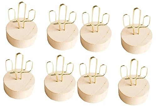 VILLCASE Lot de 2 Porte-mémos Autocollants pour Mariage Anniversaire Remise de Diplôme Bureau Numéro de Table 4 Pièces