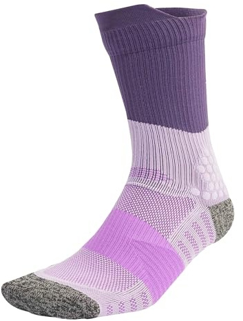 adidas Unisex RUNxBOOST Sock 1PP, Powder Plum/Aurora Plum/Purple Burst, 6.5-8