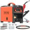 FEIFANKE MIG Welders 240V 250A 6 in 1 Without Gas MIG/Gas MIG/MMA/Lift TIG/Spot Welding/Single Pulse MIG Welding Machine IGBT Inverter Gasless MIG Welders with Fast Wire Feed Gas Test