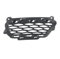 Auto Frontgrill Für Rang Für Rover Für Evoque 2016 2017 2018 Mesh Unter Nebelscheinwerfer Lampenrahmenabdeckung Ziergitter Autozubehör LR079667 LR079666 Kühlergrill(Recht)