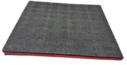 KiBcsLic Tool Box Foam Insert EPE Schaumstoffeinlage Werkzeugkiste Organizer Polsterung Stoßdämpfend Mehrschichtschutz für Werkzeugaufbewahrung Kameratasche Tr, 60x60x2.5cm