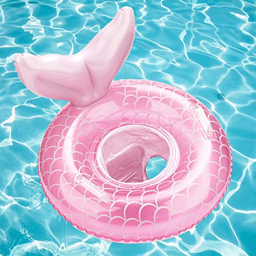 Flintronic Salvagente Gonfiabile per Bambini, Anello di Nuoto per Bambini, Anello di Nuoto Gonfiabile con Seggiolino per Bambino (6-36 Mesi)