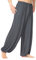 MESHIKAIER Super weiche Herren Haremshose Freizeithose Pluderhose Pumphose Yoga Hose Sport Hose für 4 Jahreszeiten (Size L, Dark Grau)