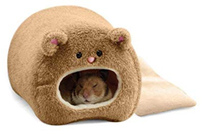 Rat Hamster Warm Bed House Cusion Fleece Hut Hanging Hammock Cute Toy Nest for Mini Small Animal Mice,Sugar Glider,Chinchilla,Dwraf Hamster