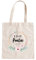 Tote Bag personnalisé pour EVJF Enterrement de vie de jeune fille dans un style bohème chic