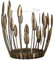 Casablanca - Windllicht, Kerzenhalter - Trevi - Metall - antikgold - D.17 cm - Höhe 18 cm