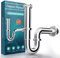 Neues Upgrade Siphon/Universal Röhrensiphon/Siphon für Waschbecken Verchromte Messing Abflussgarnitur Röhrengeruchverschluss Plus 1 1/4'' x 32mm