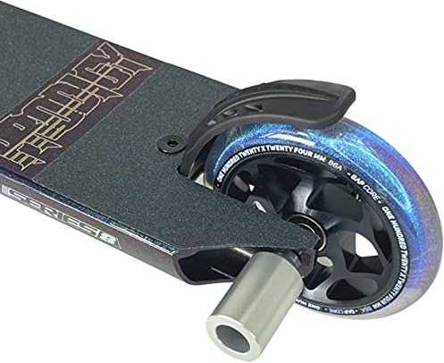 Blunt Envy Stunt-Scooter Pegs Tret Roller Grind Stangen mit Achsen + Fantic26 Sticker (Silber)