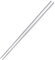 1 Pair Stainless Steel Solid Long 36cm Chopsticks Reusable Handheld Kitchen Non-Slip Cooking Tool