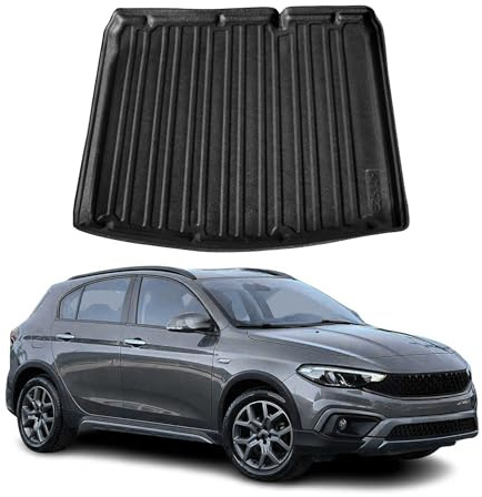 OMAC Kofferraumwanne für FIAT Tipo Cross 2020-2023 TPE Schwarz