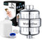 WuikerDuo Filtro Doccia,Filtro Doccia Anticalcare,Filtro Acqua Doccia pour Rimuove i Metalli Pesanti di Calcare e Cloro e Altri Depositi in Acqua Dura, Riduce la Pelle Secca e Pruriginosa Forfora