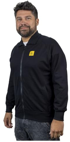 WETEC ESD-Sweatjacke, L, schwarz (ESD Sweatjacke Jacke Fleece Fleecejacke)