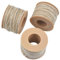 3 Rollen Juteband Schmal, Schleifenband Jute Dünn, 5mm Breite Bastelband, 10 Meter pro Rolle, Vintage Dekoband für Geschenkverpackung Ostern Hochzeit Weihnachten Handwerk
