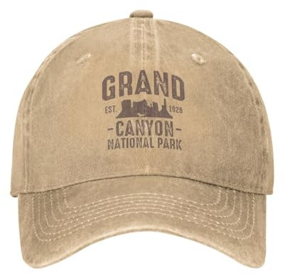 Basecap Grand-Canyon-Nationalpark Flat Hüte Atmungsaktiv Hut Sonnenschutz Baseballkappe Für Outdoor Herren Damen