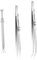 Jieddey Piercing Kugel Zange,3 PCS Professional Piercing Kugel Aufdreher Edelstahl Piercing Zange Diamant Halter Piercingzange für Schmuckherstellung