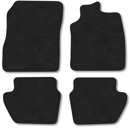 Fits Ford Puma (2019+) [Mild Hybrid] Carpet Car Mats | Black Edge Trim Tailored Fit Floor Mats Full Coverage Protection Accessories Easy Clean Anti Slip Made in the UK