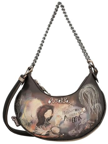 Anekke Schultertasche Umhängetasche Dreamverse Oval Crossbody Bag Multicolor mehrfarbig