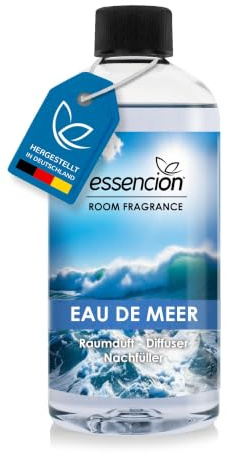 essencion Eau de Meer Raumduft Refill Flasche – 500ml – In 14 verlockenden Düften erhältlich (Eau de Meer 500ml Refill)