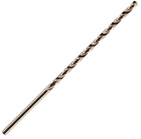 2mm x 85mm Flute x 125mm Extra Long Series HSS Cobalt Jobber Drill Bit For Stainless Steel, Hard Metals, Aluminium, Cast Iron, Copper. DIN1869 Twist Drill Bit.