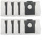 Lot de 8 sacs à poussière de rechange grande capacité de 2,5 l pour aspirateur Dreame D10 Plus Gen 2/L10s Plus