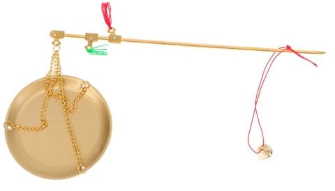 MAGICLULU 2 Stück 100g Küchen waage kitchen scale küchenwaagen Genauigkeitswaage küchenwaage söhnle reisen Werkzeug Post- Kupfergramm im kleinen Maßstab medizinische materialien Golden