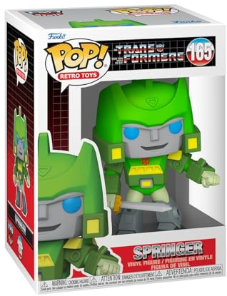 Funko POP! TV: Transformers Classic - Springer | Offizieller Fanartikel und Merch - Vinyl Sammelfigur als Regal Deko - Geschenkidee zum Geburtstag für Fans und Sammler