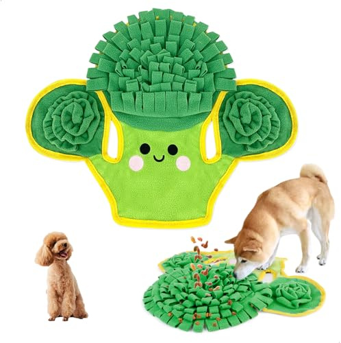 Tapis de Fouille Chien, Jouet Occupation Chien, Tapis Lavable pour Tapis Renifleur Chiens, Tapis de Fouille de Recherche à Alimentation Lente, Adapté aux Chiens de Petite et Moyenne Taille