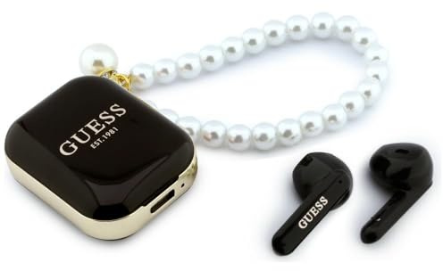 CG MOBILE Guess Perlenarmband TWS-Kopfhörer (Schwarz)