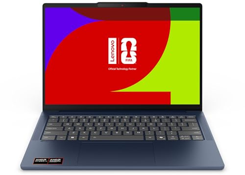 Lenovo IdeaPad Slim 5 Gen 11 | 14 inch WUXGA Laptop | Copilot+ PC | AMD Ryzen AI 7 445 | AMD Radeon 840M Graphics | 16GB RAM | 1TB SSD | Wi-Fi 7 | USB-C | Win 11 Home | Backlit Keyboard | Cosmic Blue