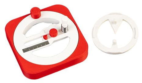 Precisions Hobby Cutter circulaire (1 à 45 mm) pour travaux manuels en papier, scrapbooking, bricolage, rotations