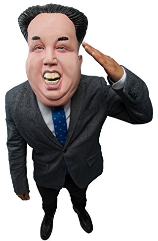 Rubies 69064NS Offizielle Dear Leader Latex-Maske, Verkleidungszubehör für Erwachsene, Halloween, Halloween