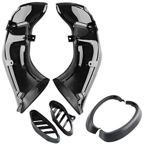 XMT-MOTO Ram Lufteinlassrohr Kanalrohr Passend für YAMAHA YZF R1 2004-2006