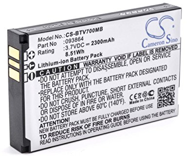 vhbw 1x Akku Ersatz für 093864 für Babyphone Babytalker (2300 mAh, 3,7 V, Li-Ion)