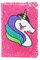 Exerz Taccuino di Paillettes Reversibile A5/ Diario con paillettes mermaid/Diario della Sirena/Blocco Note Magico - per Ufficio/Scuola/Fare Regali - Unicorn/Argento