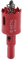 Utoolmart Scie cloche bimétallique 26 mm Lame de scie cloche en acier haute vitesse M42 Profondeur de coupe de 25 mm avec poignée triangulaire pour panneau de fibres de bois en plastique