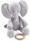 Nattou Spieluhr Elefant, Gesteppt, Tembo, 32 x 23 x 8 cm, Grau