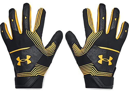 Under Armour Nettoyage 21 Gants pour Temps Froid, Noir (750)/Steeltown Gold, 90 Homme