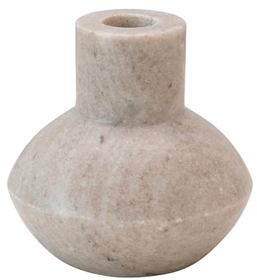 Bloomingville Marble Taper Holder, Beige Kerzenhalter