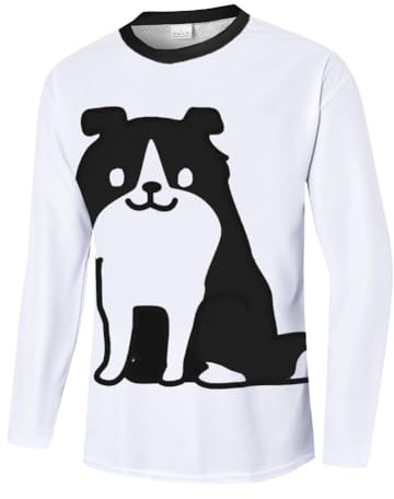 UGLY FROG Herren Langarm Ärmel Downhill Jersey Fahrradtrikot Mountainbike Trikot MTB Bike Shirts, Feuchtigkeitsableitendes T-Shirt