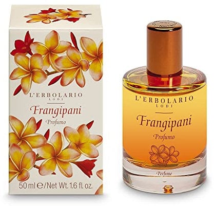 L'Erbolario Frangipani Profumo Donna - Eau de Parfum - Fragranza Femminile Agrumata e Fiorita dalle Note Vivaci e Intense - 50 ml