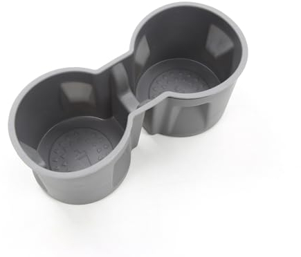Tesla Model 3 Model Y Support de Gobelet, pour Pièces de Monnaie Bouteilles d'eau Accessoires Tesla Model 3/Y 2021 2022(Gris)