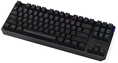 ENDORFY Thock TKL Wireless Black, TKL Wireless Mechanical Keyboard, QWERTY, Kailh Black switches, RGB, PBT keycaps | EY5A081