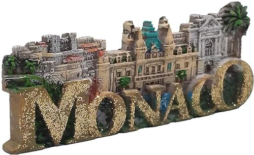 Monaco Monaco Magnet Kühlschrank Kühlschrank Magnet Dekoration Aufkleber Souvenir Harz Handwerk Küche Whiteboard