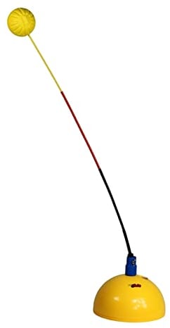 Harilla Tennistrainer Selbsttrainingsgerät, tragbares Trainingsgerät, Eltern-Kind-Interaktionsspielzeug, Tennis-Rebounder, Übungsgerät für Schwung, Schaukel